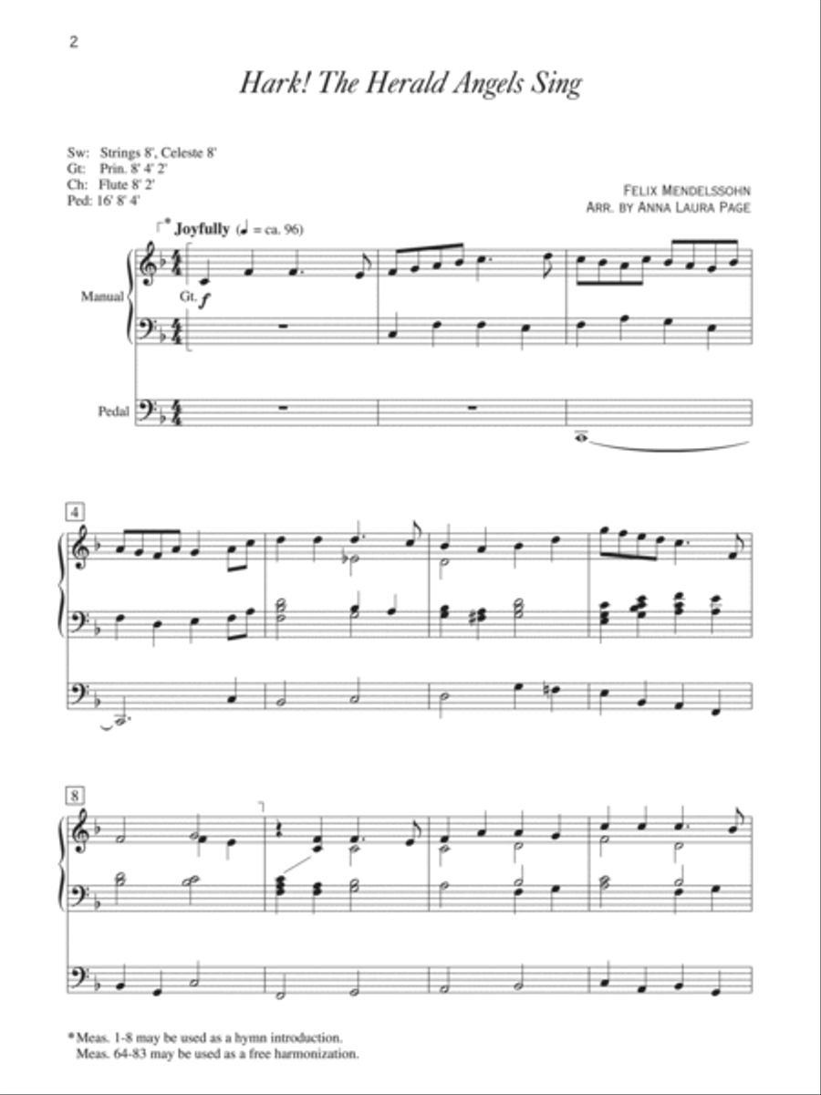 Carols for the Season Carols for the Season Organ scores gallery preview page 3
