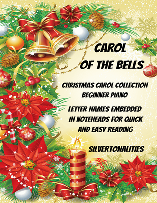 Carol of the Bells Christmas Carol Collection for Beginner Piano
