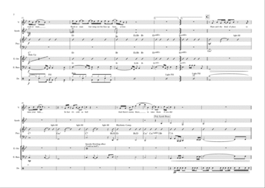 Rocket Man (I Think It's Gonna Be A Long Long Time) Bass Voice scores gallery preview page 2
