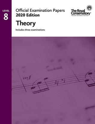 Book cover for Official Examination Papers: Level 8 Theory