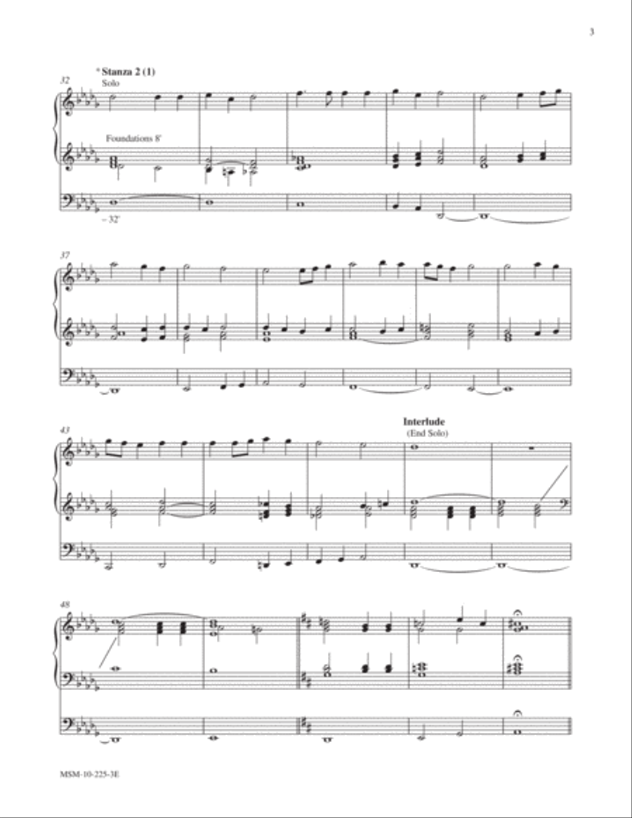 Crusader's Hymn Choir scores gallery preview page 3
