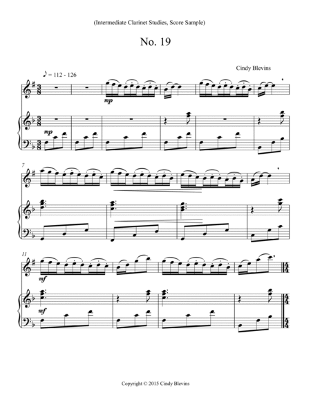Clarinet Studies, Intermediate image number null
