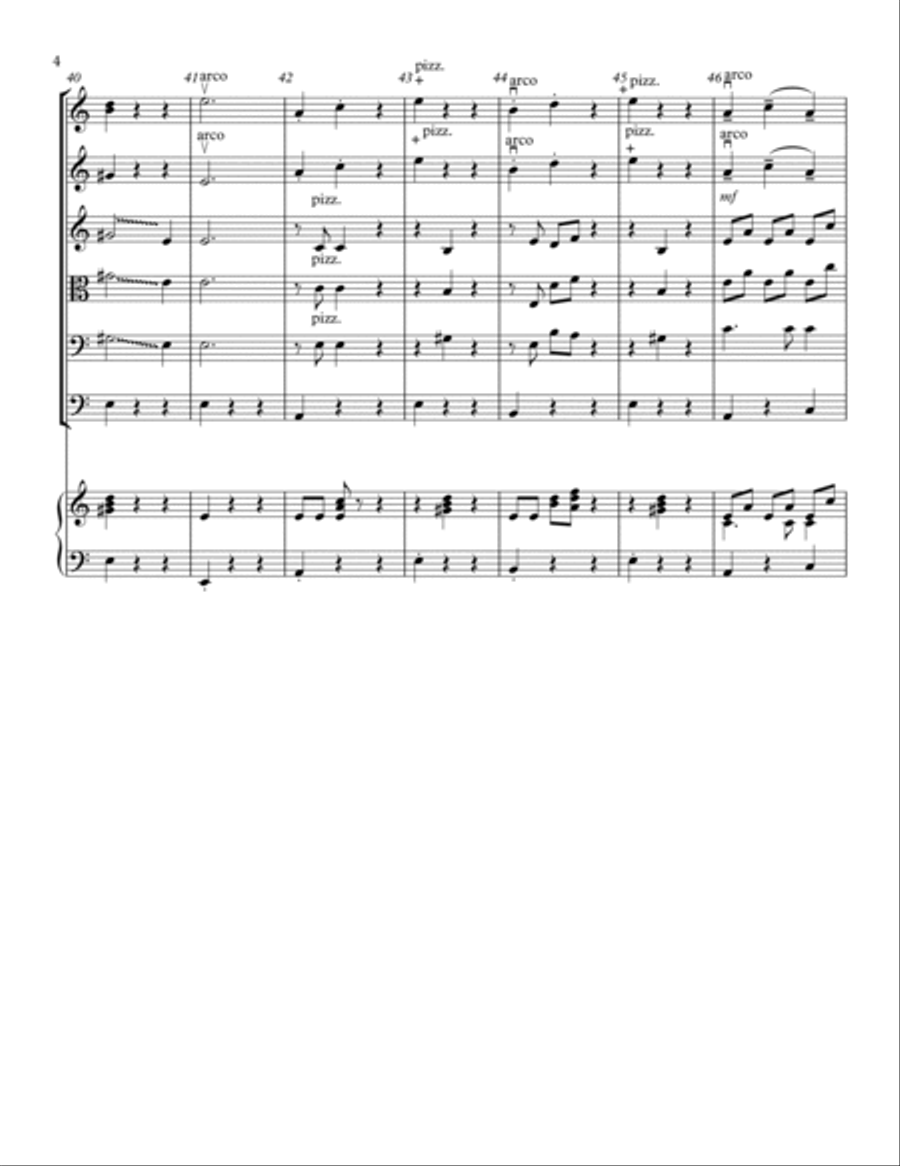 A GREAT BIG BOO IN 3 FOR YOUNG STRING ORCHESTRA Chamber Music scores gallery preview page 4