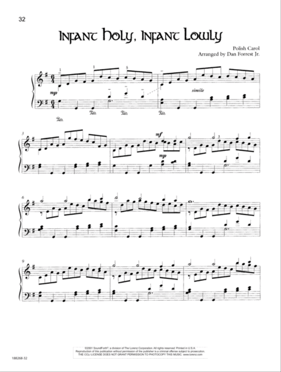 Prepare Him Room - Book and Listening CD Piano Solo scores gallery preview page 20