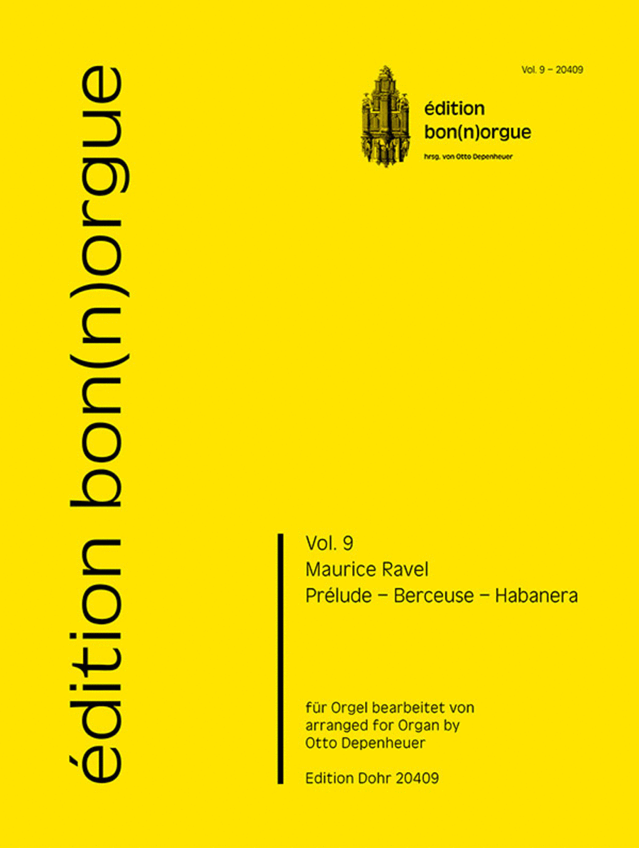 Prélude - Berceuse - Habanera (für Orgel) Organ scores gallery preview page 1
