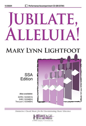 Book cover for Jubilate, Alleluia!