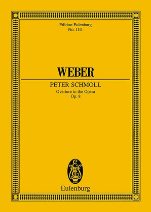 Book cover for Peter Schmoll Overture Op. 8