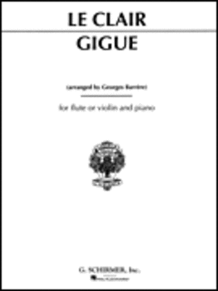 Book cover for Gigue