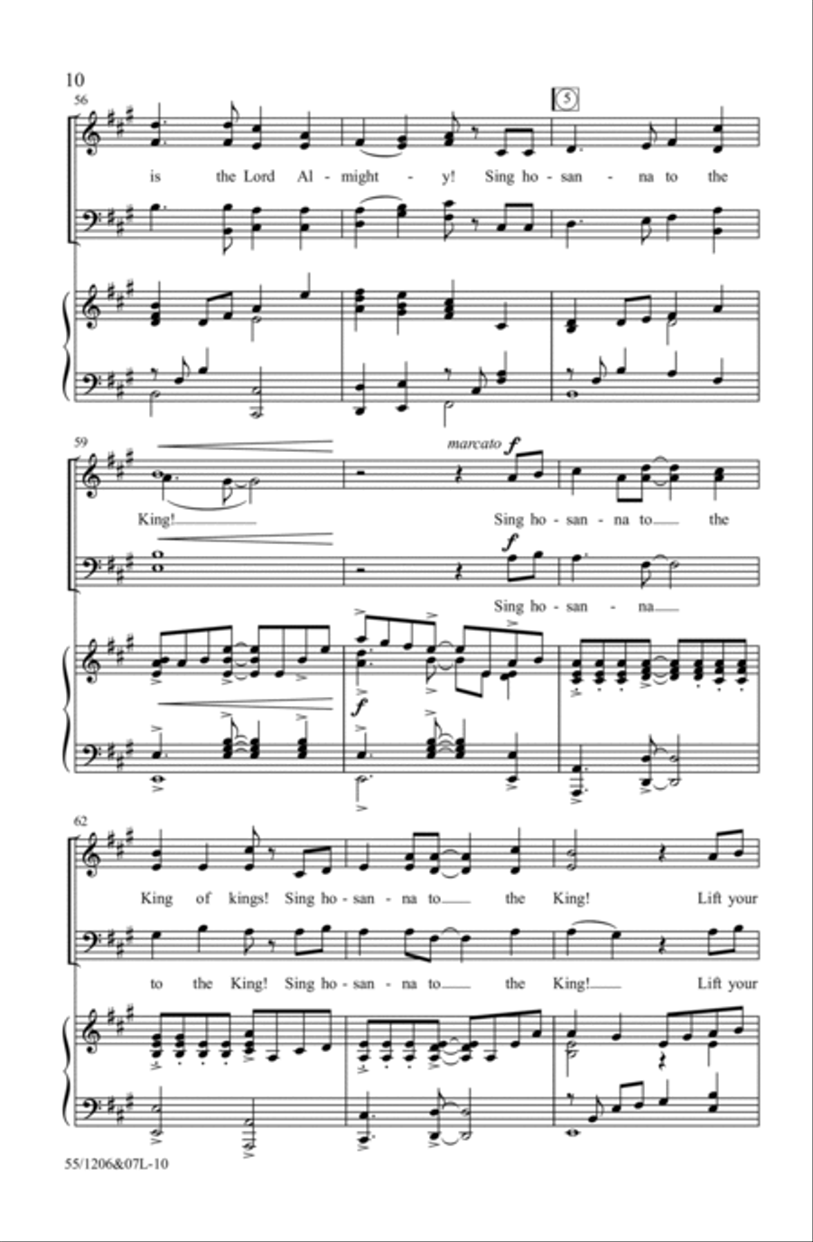 No Greater Love 4-Part scores gallery preview page 10