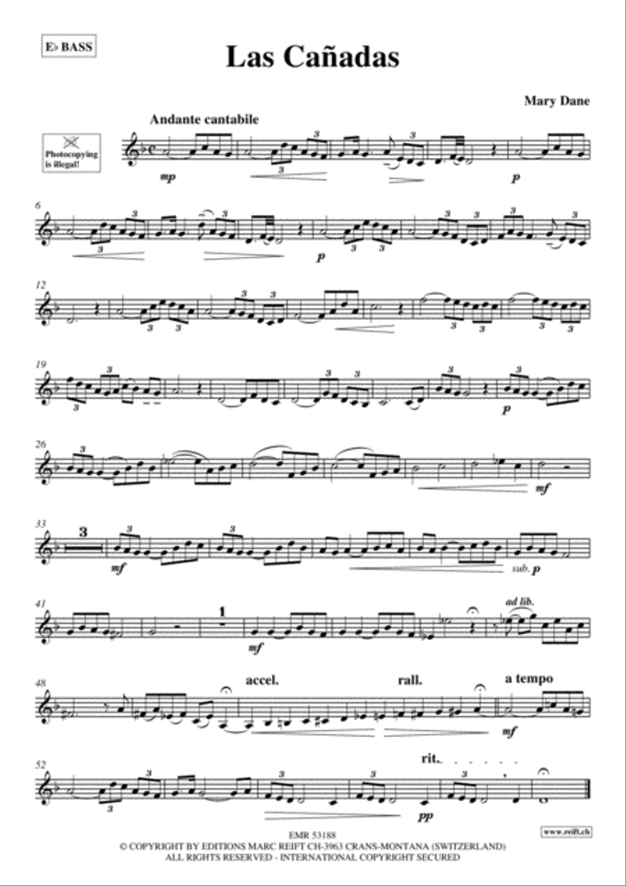 Las Canadas Las Canadas Piano Accompaniment scores gallery preview page 2