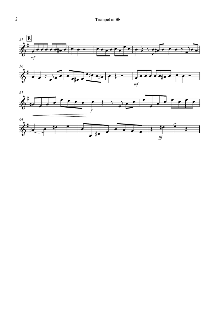 Tango a Trios for Trumpet, Horn and Cello Trio Small Ensemble scores gallery preview page 5