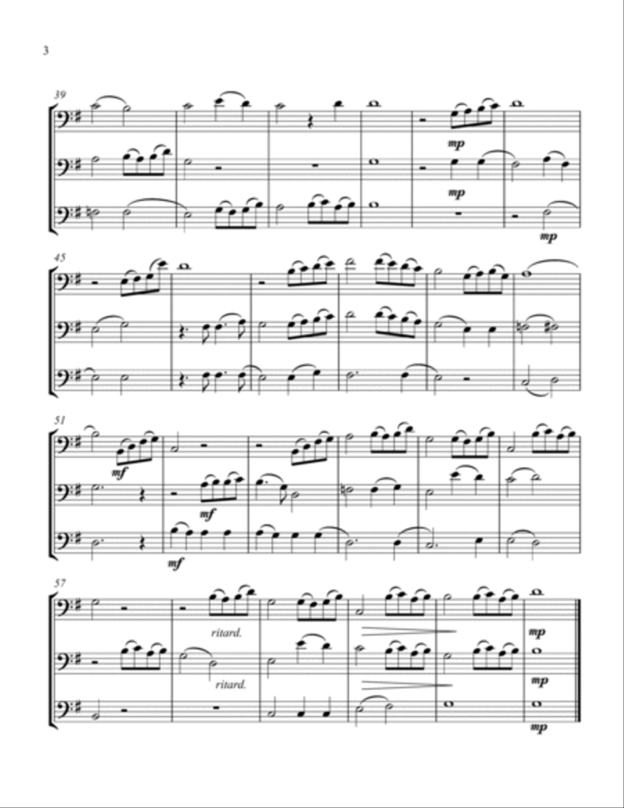 Beauty And The Beast Trombone Solo scores gallery preview page 4