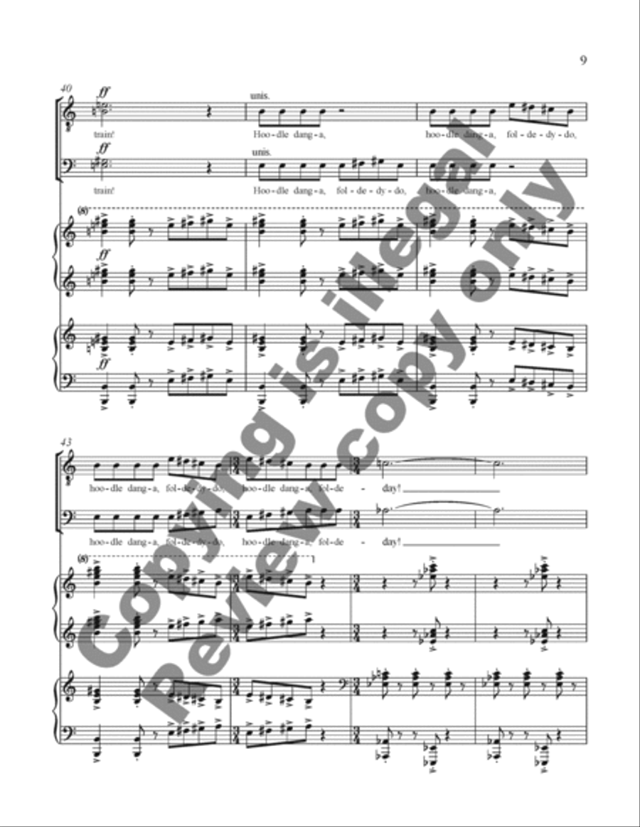 Sweet Betsy Sweet Betsy TTBB scores gallery preview page 8