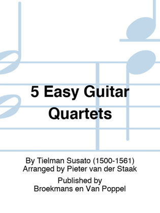 5 Easy Guitar Quartets