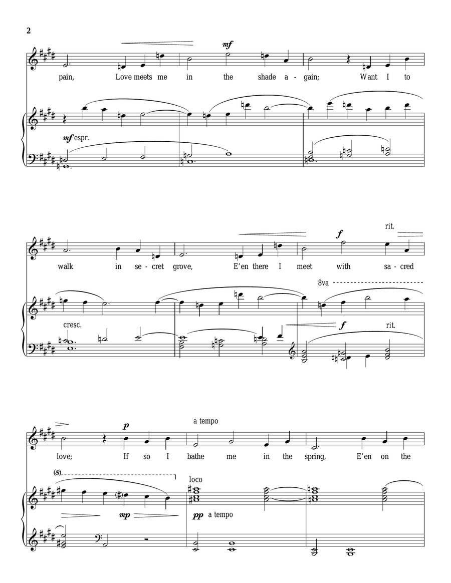 Love Love Piano, Vocal scores gallery preview page 2