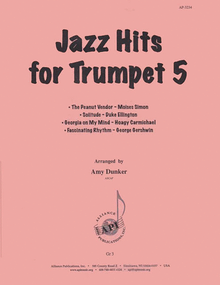 Jazz Hits For Trumpet 5