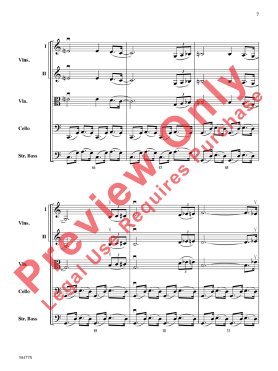 Western Skies String Orchestra scores gallery preview page 8