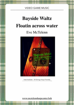 Book cover for Bayside Waltz - beginner & 27 String Harp | McTelenn Harp Center