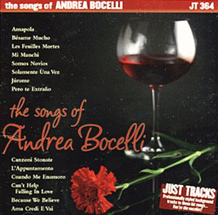 The Songs Of Andrea Bocelli (Karaoke CD)