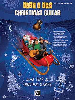 Book cover for Just for Fun -- Christmas Guitar