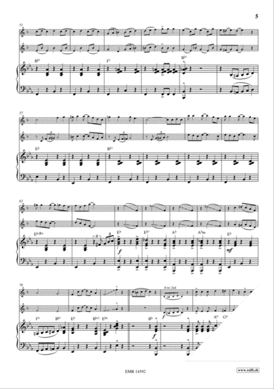 12th Street Rag Euphonium Duet scores gallery preview page 5