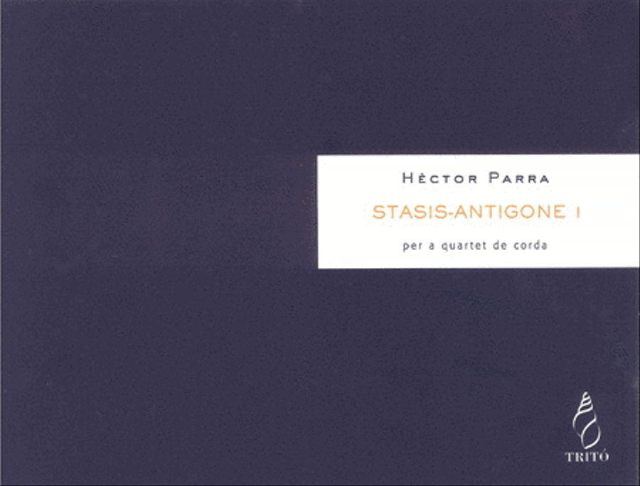 Stasis-Antigone I String Quartet scores gallery preview page 1