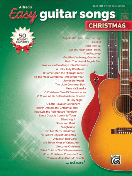 Alfred's Easy Guitar Songs -- Christmas
