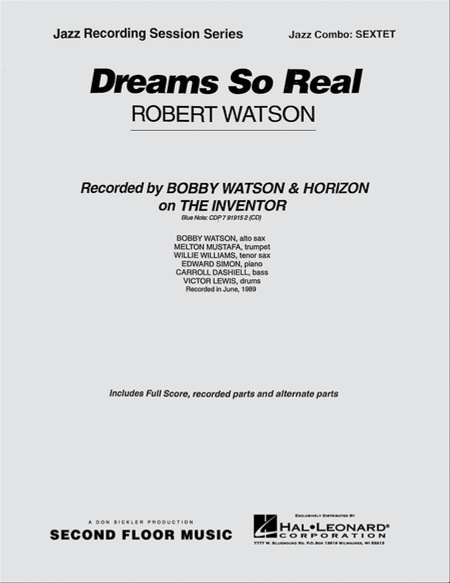 Dreams So Real Ammouliani Jazz Ensemble scores gallery preview page 1