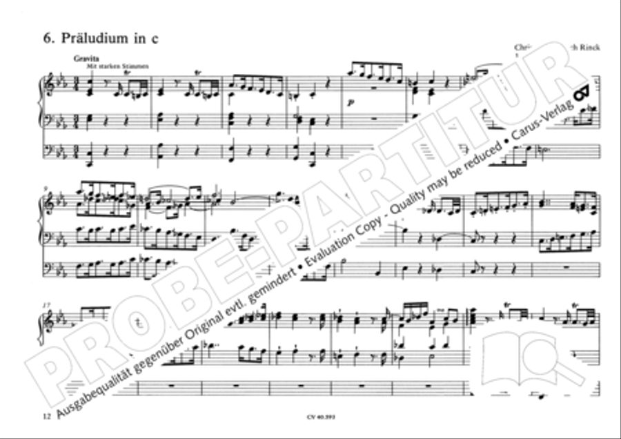 Free Organ Music from the Romantic Period, Vol. I (Freie Orgelmusik der Romantik, Band I) Organ scores gallery preview page 17