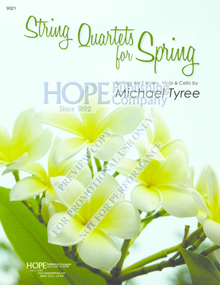 String Quartets for Spring