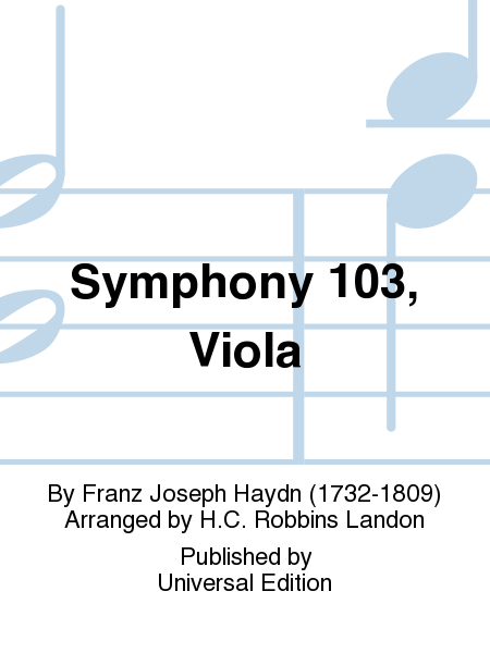 Symphony 103, Viola