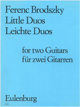 Book cover for Easy duos for 2 guitars