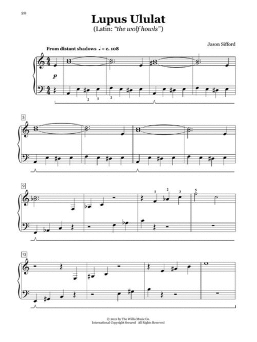 Strange Sounds Strange Sounds Easy Piano scores gallery preview page 6