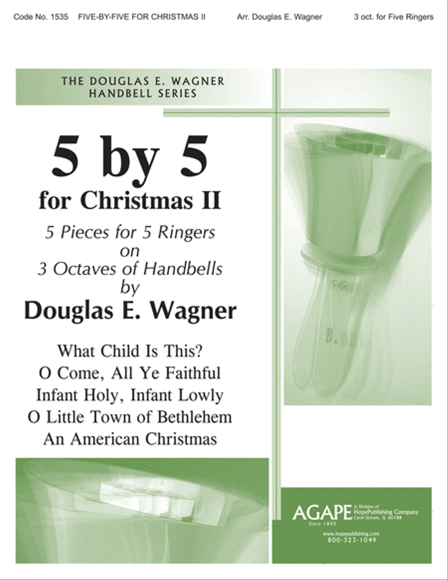 Five by Five for Christmas, Vol. 2 Handbell Choir scores gallery preview page 1