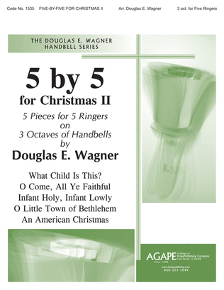Book cover for Five by Five for Christmas, Vol. 2