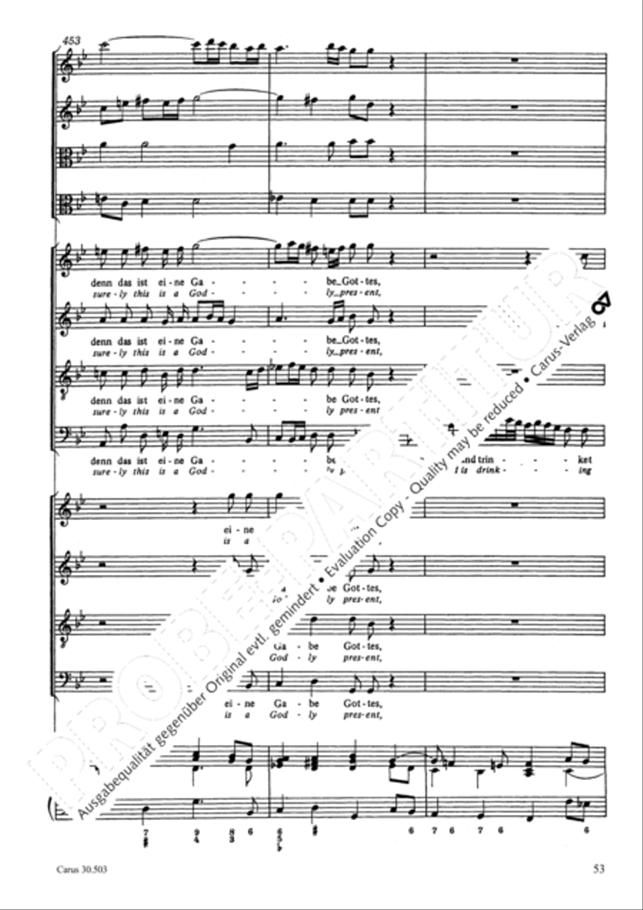 My beloved, you are fair (Meine Freundin, du bist schon) 4-Part scores gallery preview page 56
