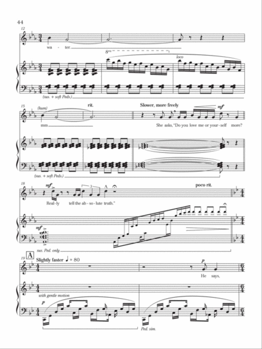 Collected Songs Collected Songs Medium Voice scores gallery preview page 46