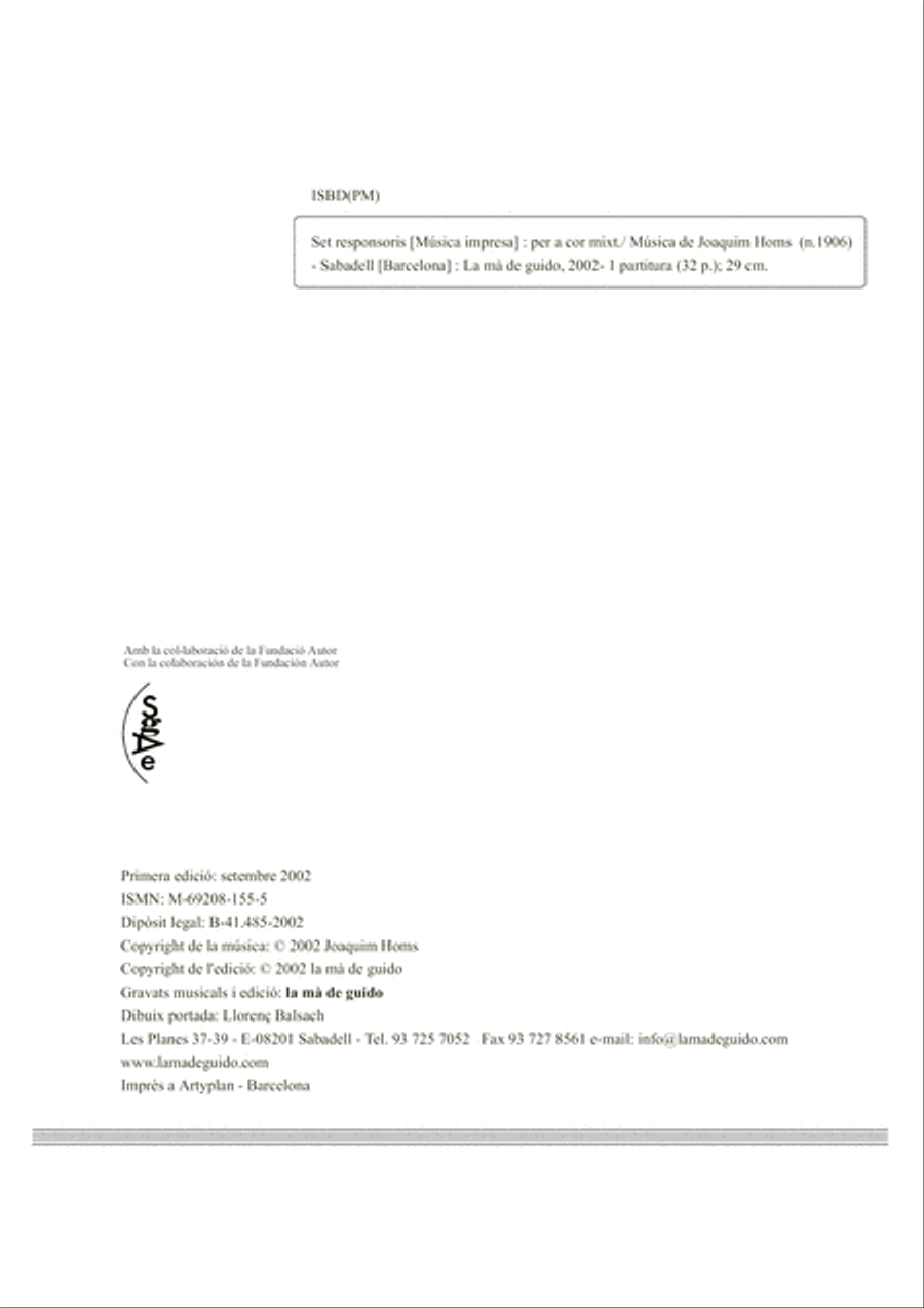 7 responsoris 7 responsoris 4-Part scores gallery preview page 4