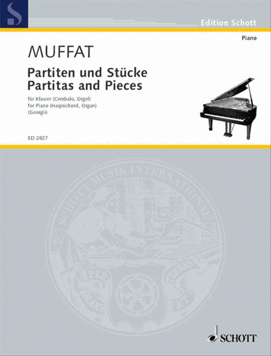 Partitas and Pieces Harpsichord scores gallery preview page 1