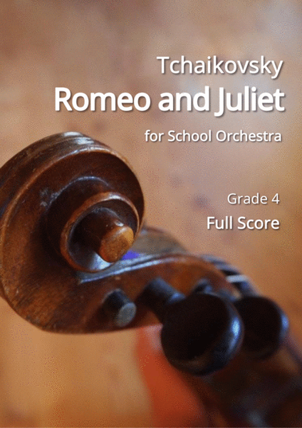 Tchaikovsky: Romeo and Juliet Overture (for School Orchestra) Full Score image number null