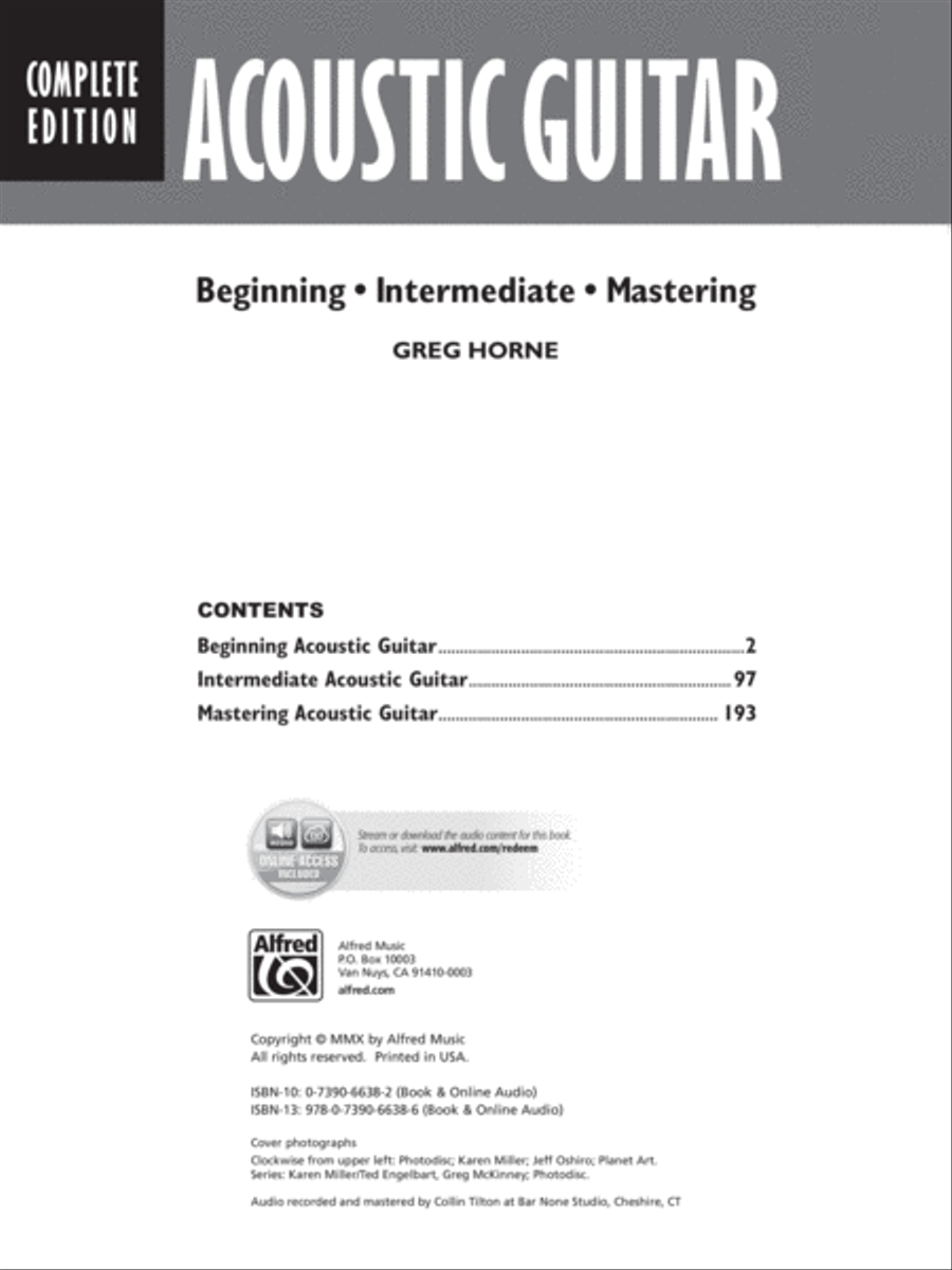 Complete Acoustic Guitar Method Complete Edition Acoustic Guitar scores gallery preview page 2