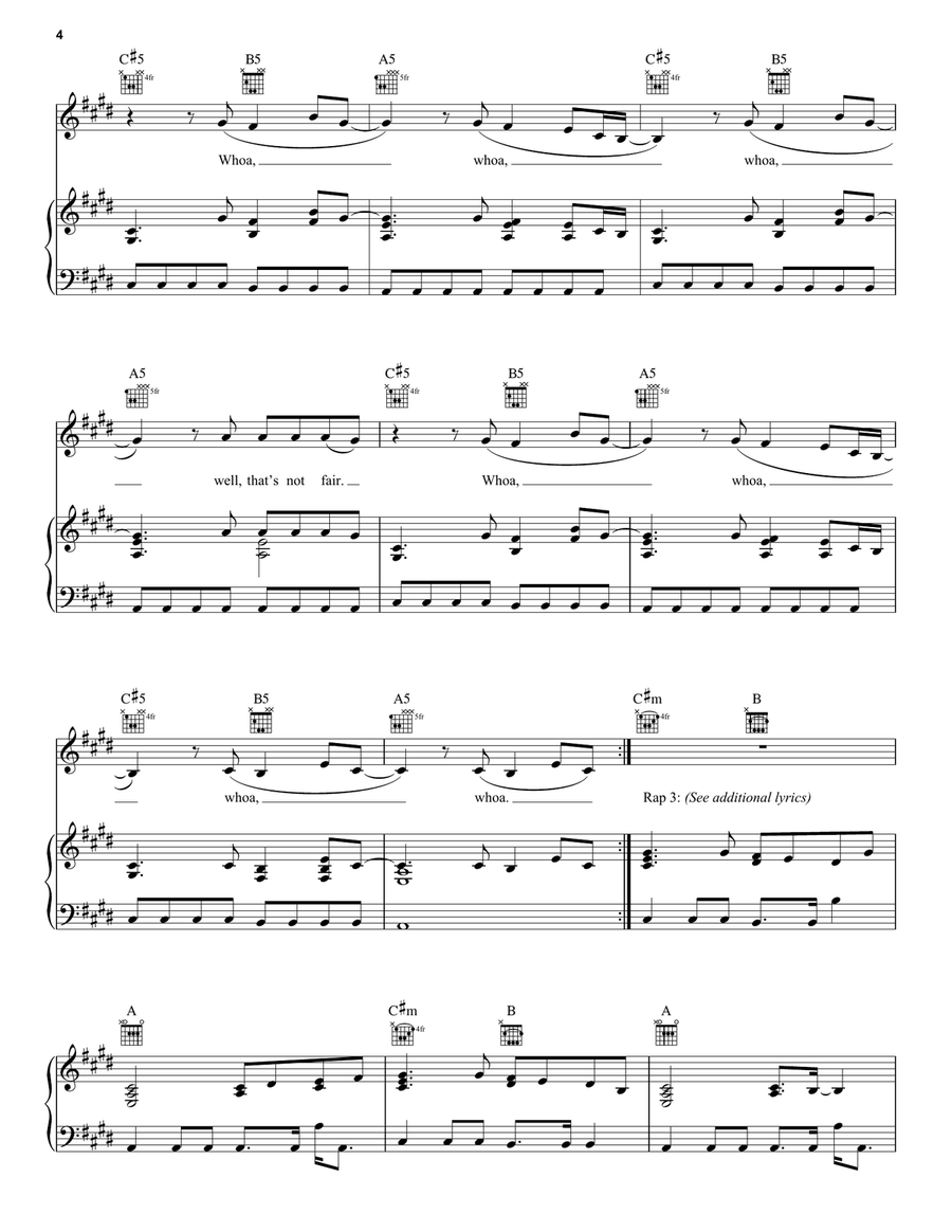 The Monster The Monster Acoustic Guitar scores gallery preview page 4
