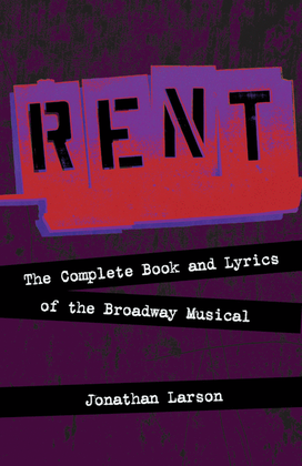 Book cover for Rent - Rehearsal Tracks CD