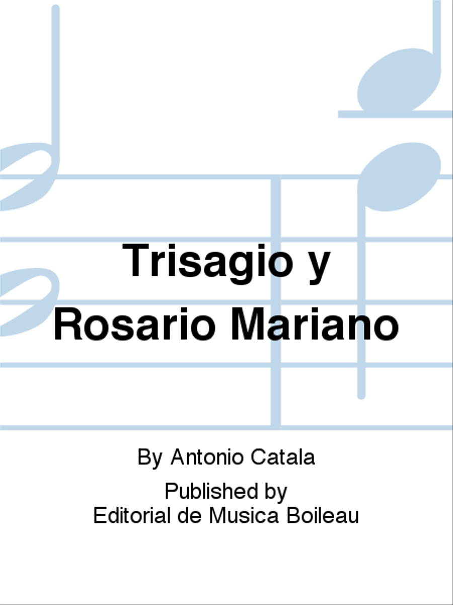 Trisagio y Rosario Mariano Voice scores gallery preview page 1