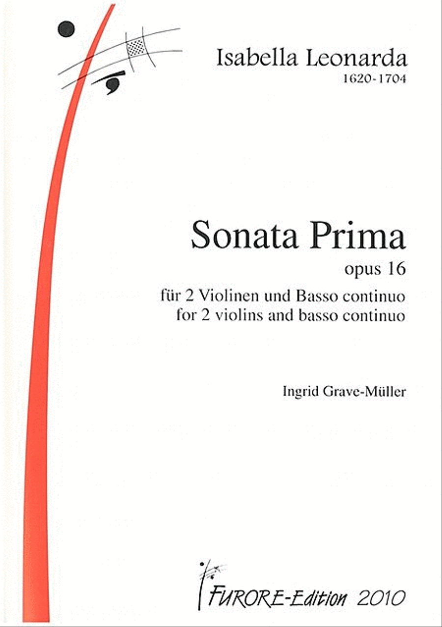 Sonate Nr. 1 op. 16 Violin scores gallery preview page 1