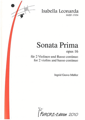Book cover for Sonate Nr. 1 op. 16