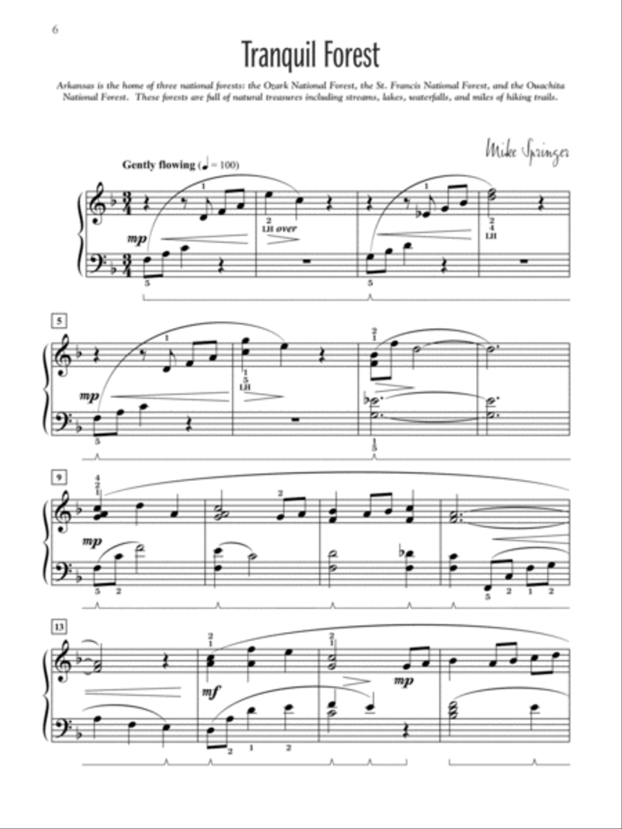 Ozarks Sonatina Piano Solo scores gallery preview page 3