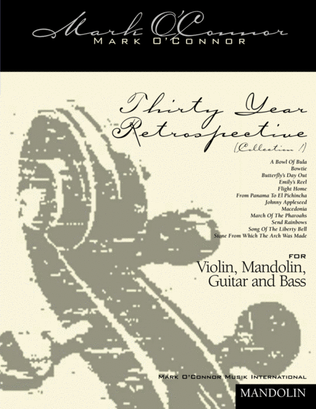 Book cover for Thirty-Year Retrospective Collection (Mandolin Part – violin, mandolin, guitar, bass)