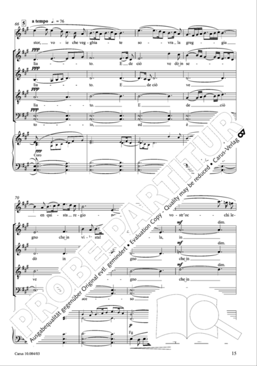 Lauda per la Nativita del Signore Divisi scores gallery preview page 16