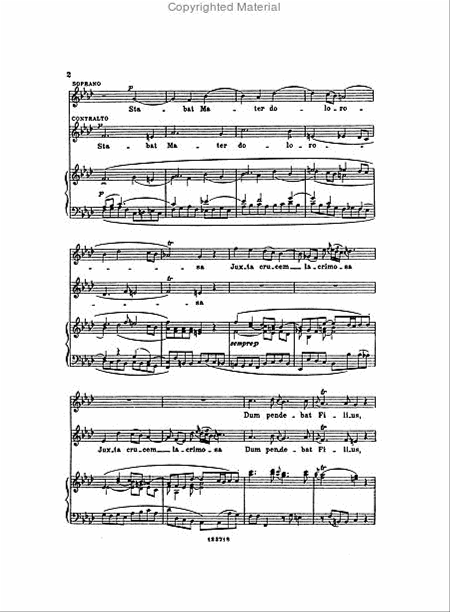 Stabat Mater SA scores gallery preview page 3
